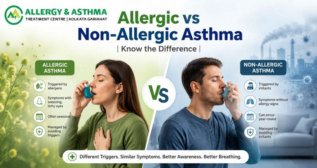 Allergic vs Non-Allergic Asthma | Know the Difference | Allergy Asthma Treatment Centre
