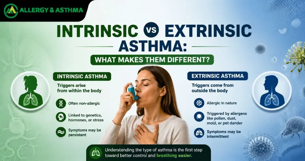 Intrinsic vs Extrinsic Asthma What Makes Them Different