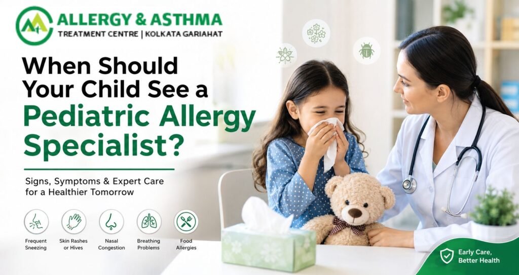 When Should Your Child See a Pediatric Allergy Specialist?