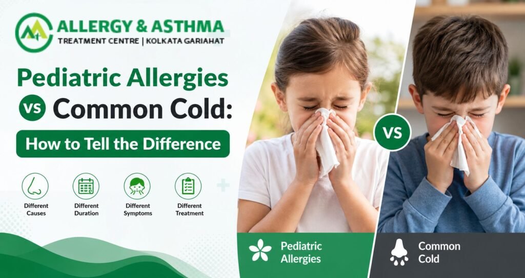 Pediatric Allergies vs Common Cold: How to Tell the Difference